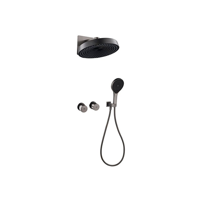 LT-10087-BRA-AZLYHS shower set, shower system, complete shower kit