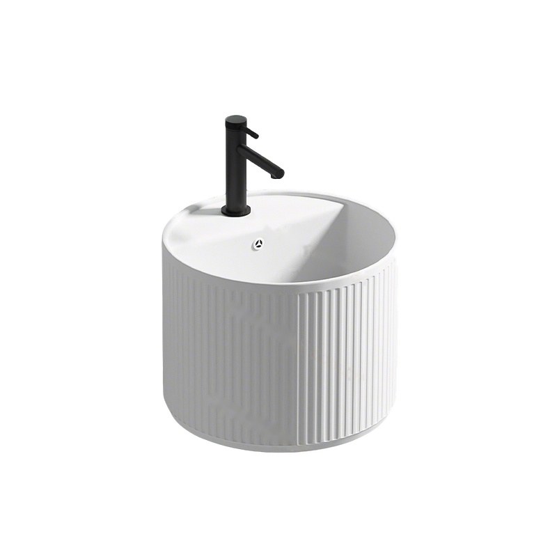 LT-5195 patterned wall-hung-basins