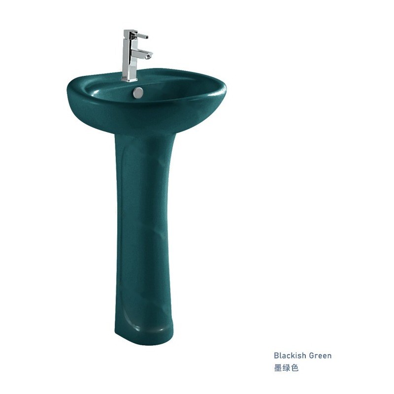 LT-322P-CG-BG colored pedestal-basins