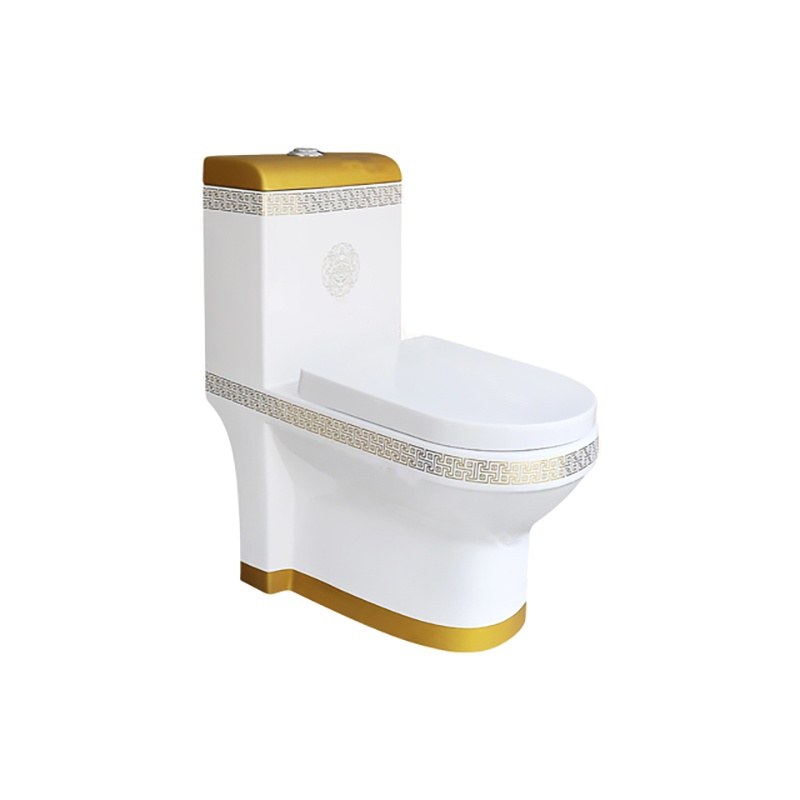 LT-1085-GID-G18 gold one-piece-toilets