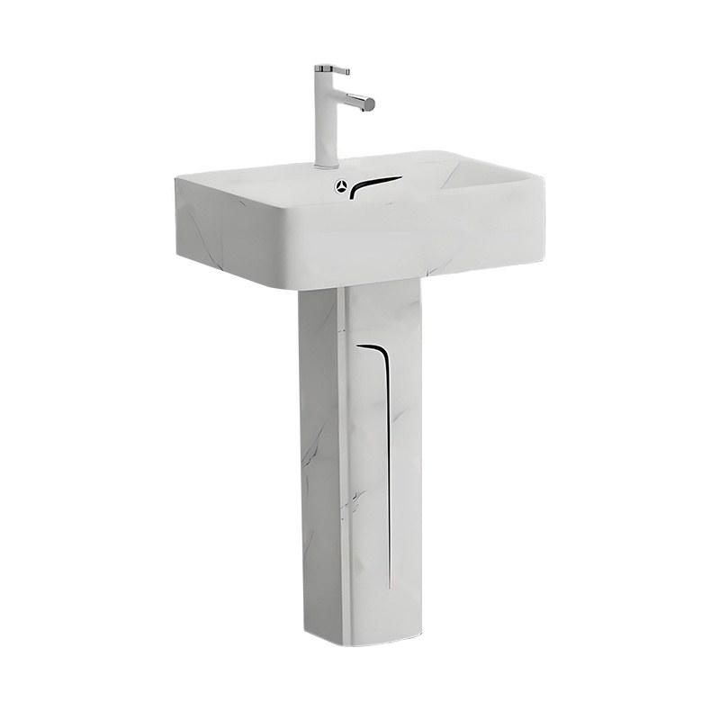 LT-354P-DP-WBLL white pedestal-basins