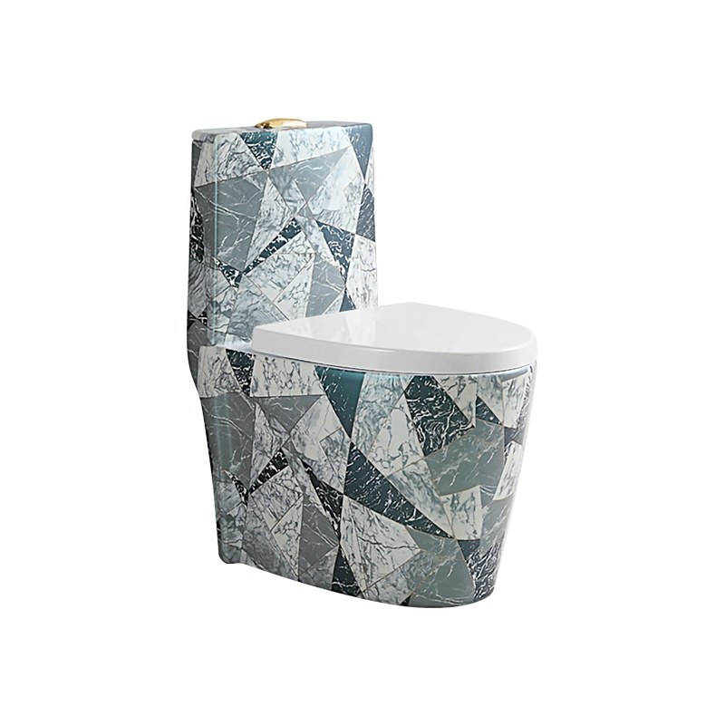 LT-1086-DP-CT1 patterned one-piece-toilets