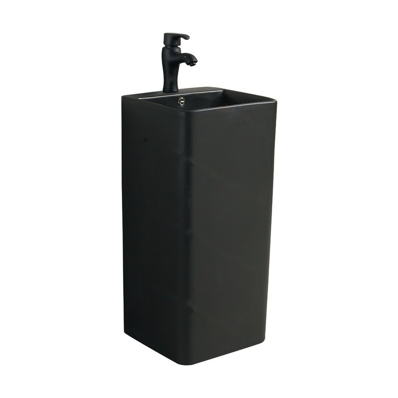 LT-309-FG-BL black pedestal-basins