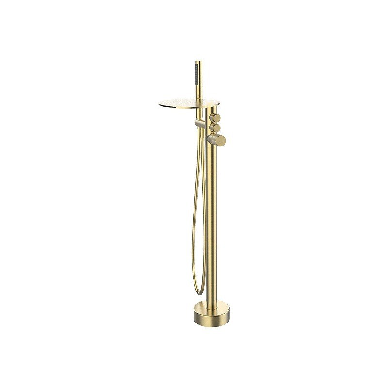 LT-10017-BRA-LDYGLT bathtub faucet, tub filler, bath mixer