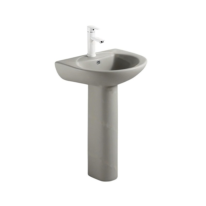 LT-321P-M-LG patterned pedestal-basins