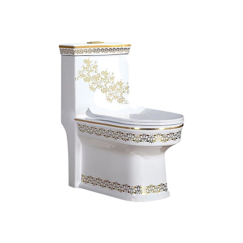 LT-1016-GID-G3 patterned one-piece-toilets