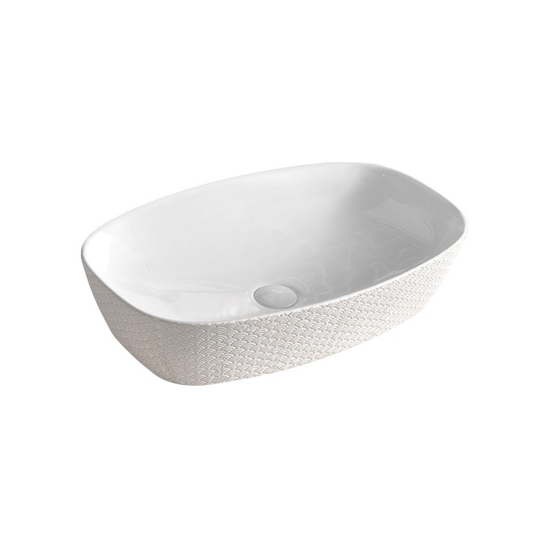 LT-6019-HE-W1 white art-basins