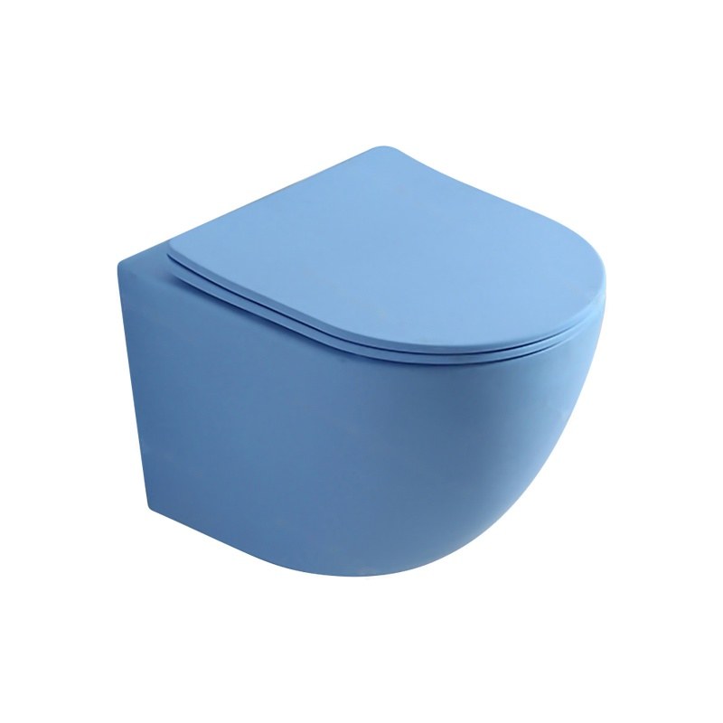 LT-450W-M-BU colored wall-hung-toilets
