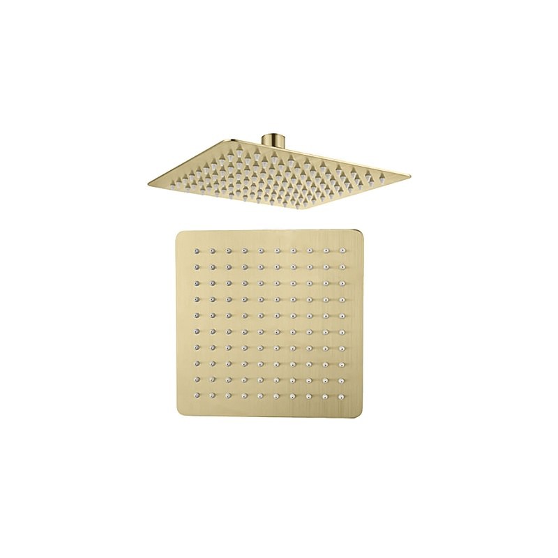 LT-10054-SS-DP overhead shower, rain shower head, ceiling shower