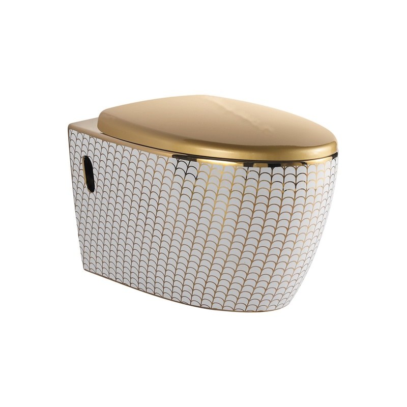 LT-412W-GID-G1 patterned wall-hung-toilets
