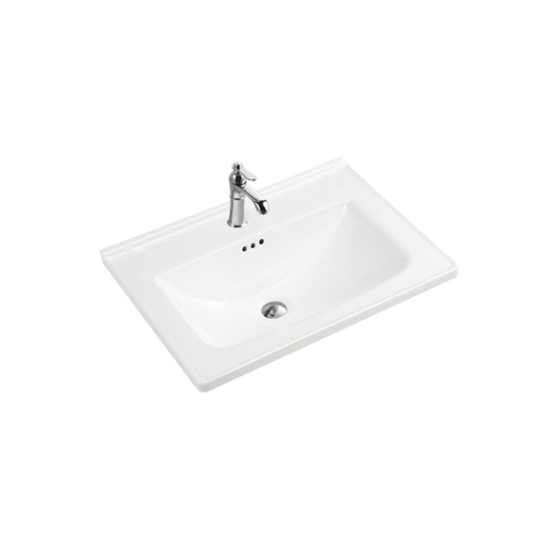 LT-742A white countertop-basins