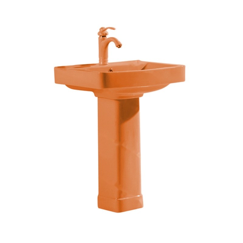 LT-389P-CG-O colored pedestal-basins