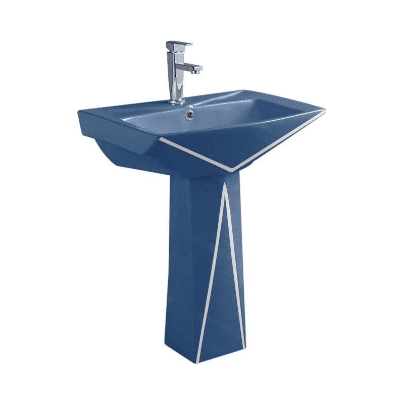 LT-307P-CG-BVSL colored pedestal-basins