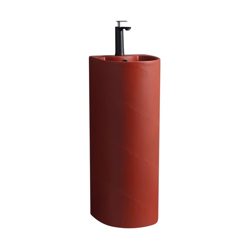 LT-325-M-AR colored pedestal-basins