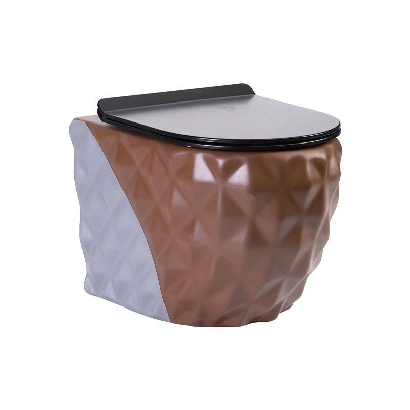 LT-WHT4020-M-PDB colored wall-hung-toilets