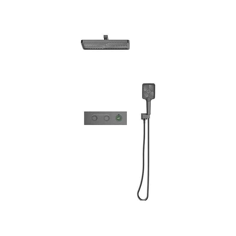 LT-10040-BRA-AZLYHS shower set, shower system, complete shower kit