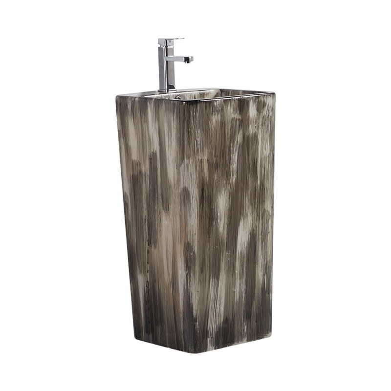 LT-309-DP-CT169 patterned pedestal-basins