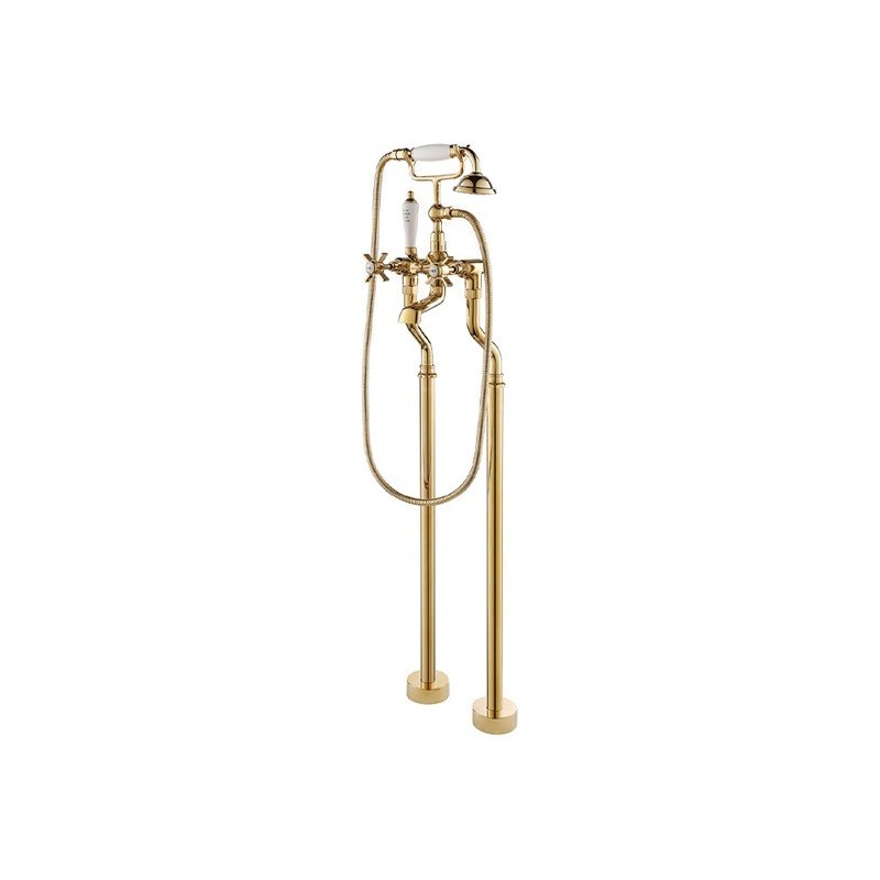 LT-10085-BRA-LDYGLT bathtub faucet, tub filler, bath mixer