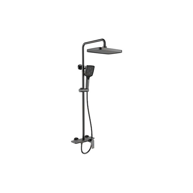 LT-10009-BRA-YTLYHS shower set, shower system, complete shower kit