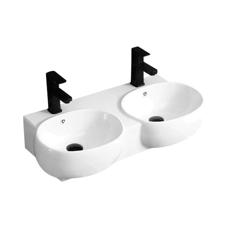 LT-5158 white wall-hung-basins