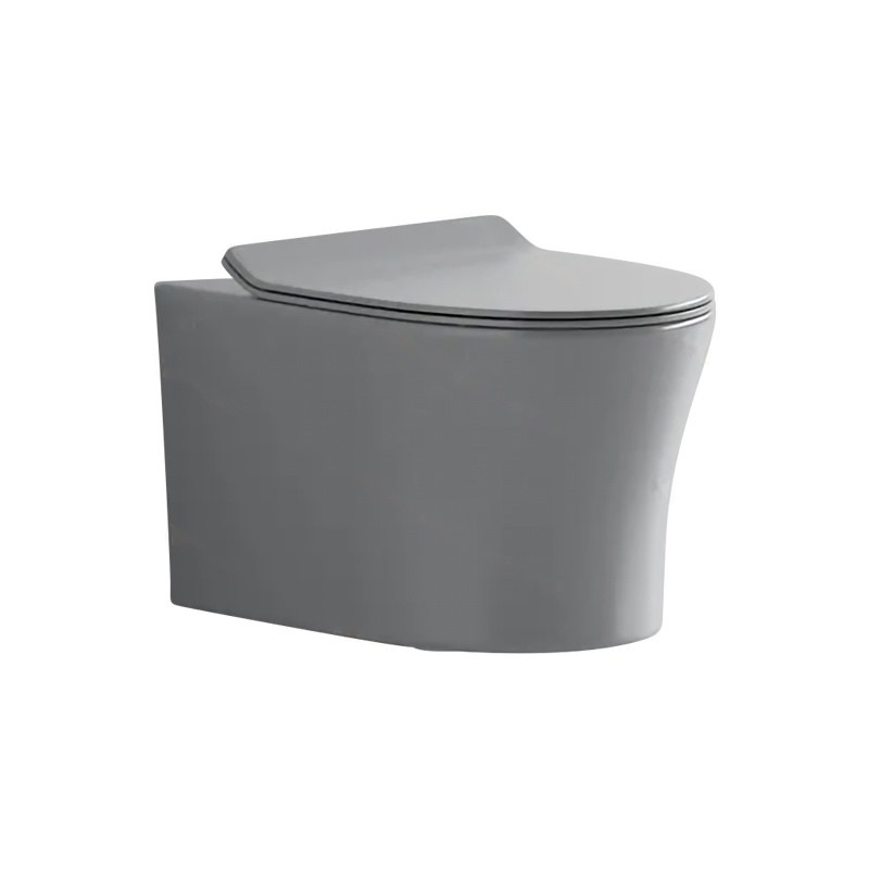 LT-422W-M-LG grey wall-hung-toilets