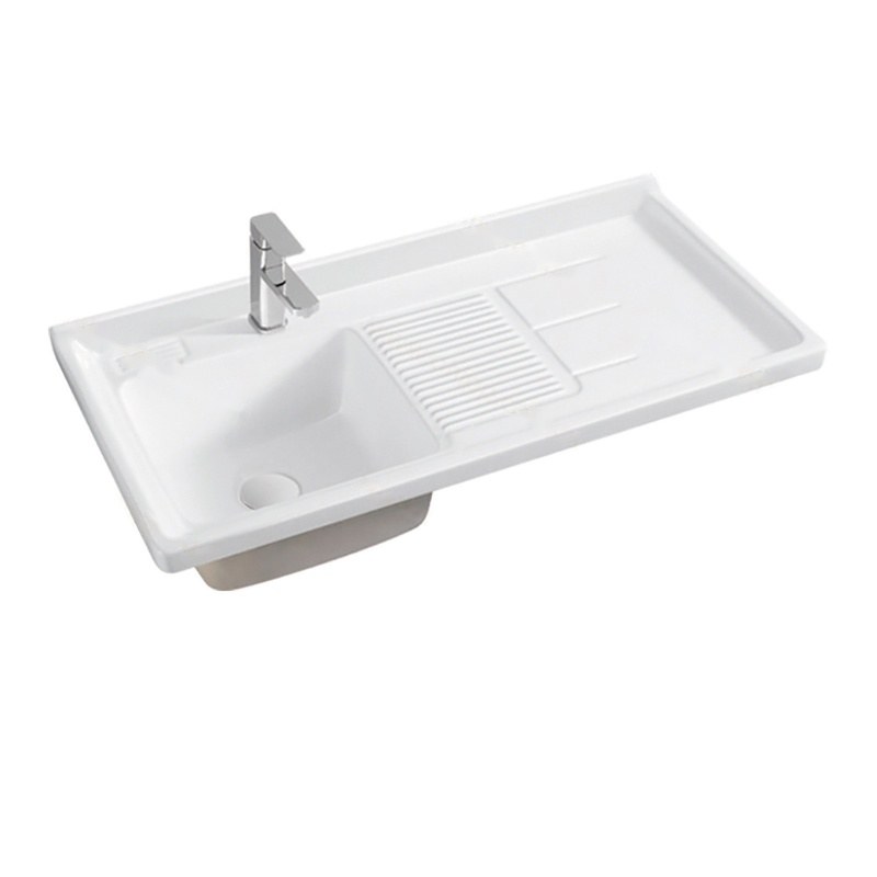 LT-708L white countertop-basins