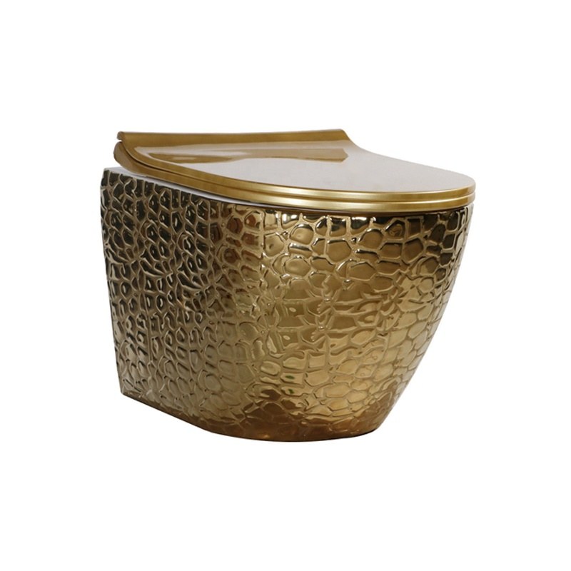 LT-401WA-GI-GW3 gold wall-hung-toilets