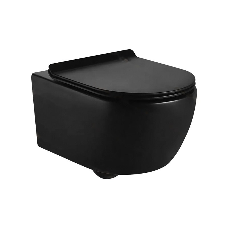 LT-WHT4013-M-BL black wall-hung-toilets