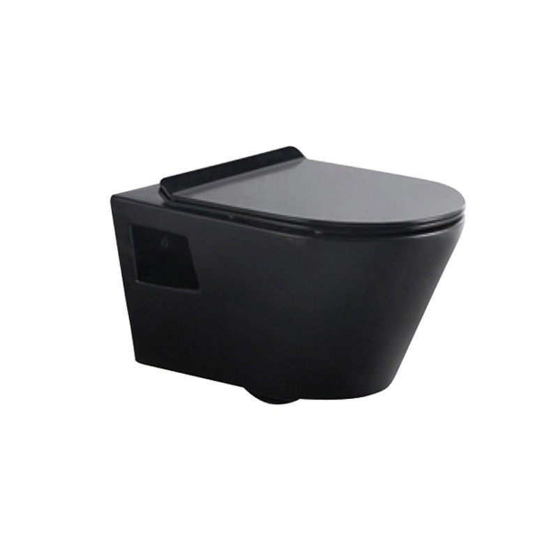 LT-WHT4074-M-BL black wall-hung-toilets