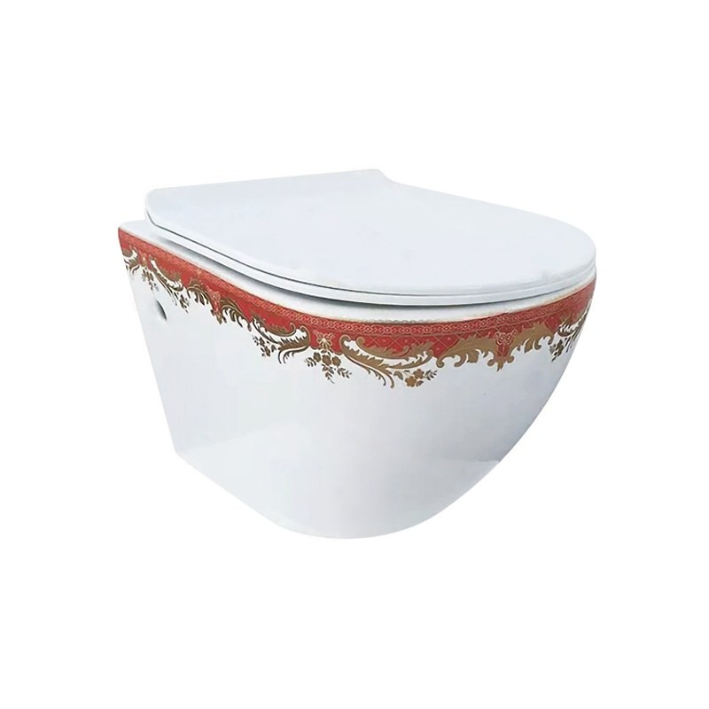 LT-450W-DC-W2 colored wall-hung-toilets