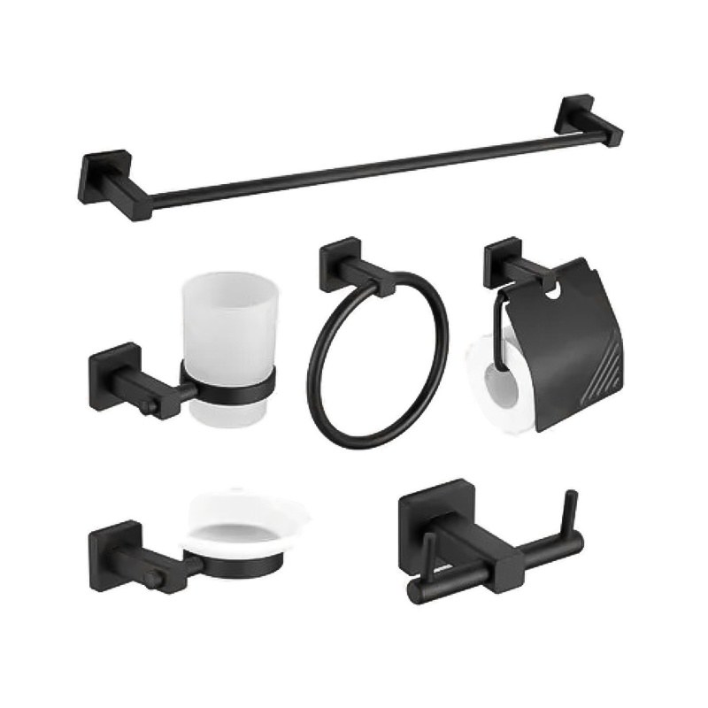 LT-AL4000-6B-B bathroom hardware set, towel bar, bath accessory
