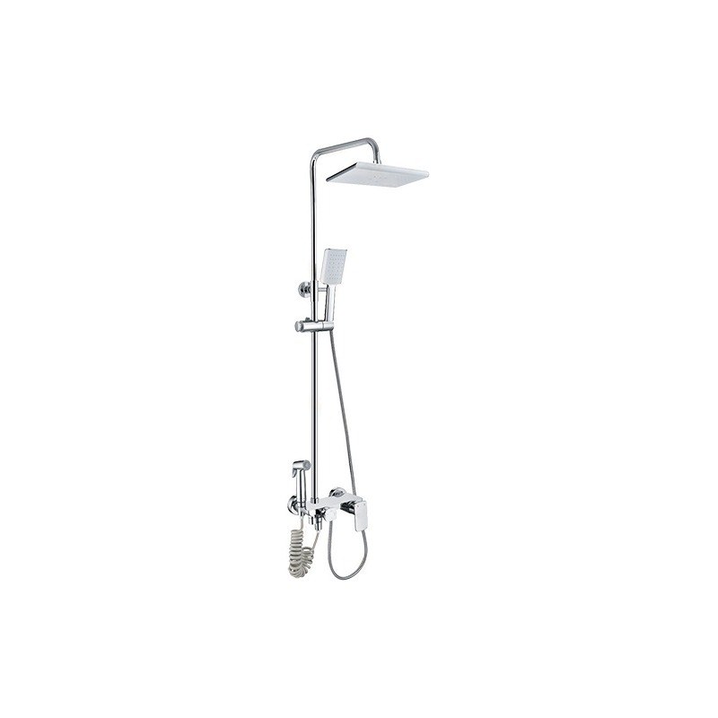 LT-10224-BRA-YTLYHS shower set, shower system, complete shower kit