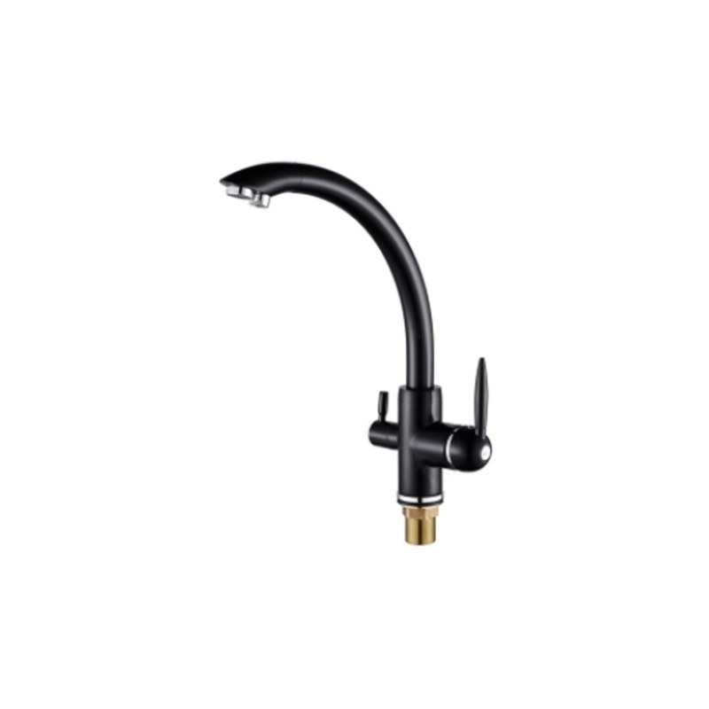 LT-10048-BRA-TCSCLRLT kitchen faucet, kitchen mixer tap, sink faucet
