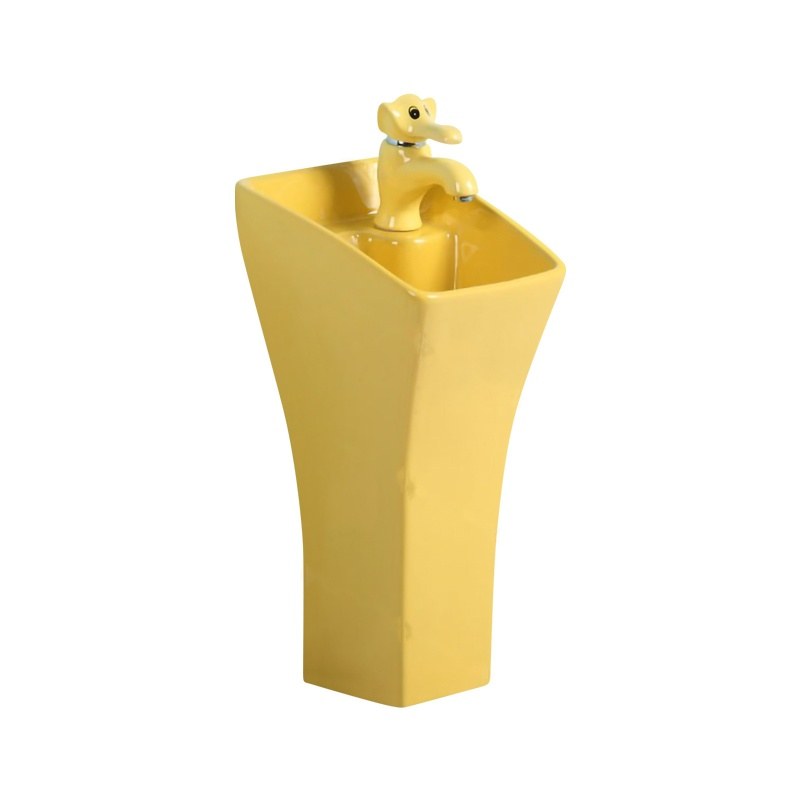 LT-308A-CG-Y gold pedestal-basins