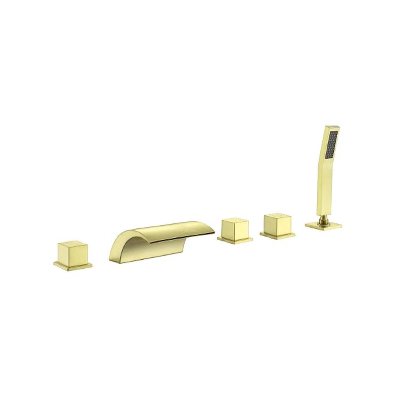 LT-10057-BRA-TCYGLT bathtub faucet, tub filler, bath mixer
