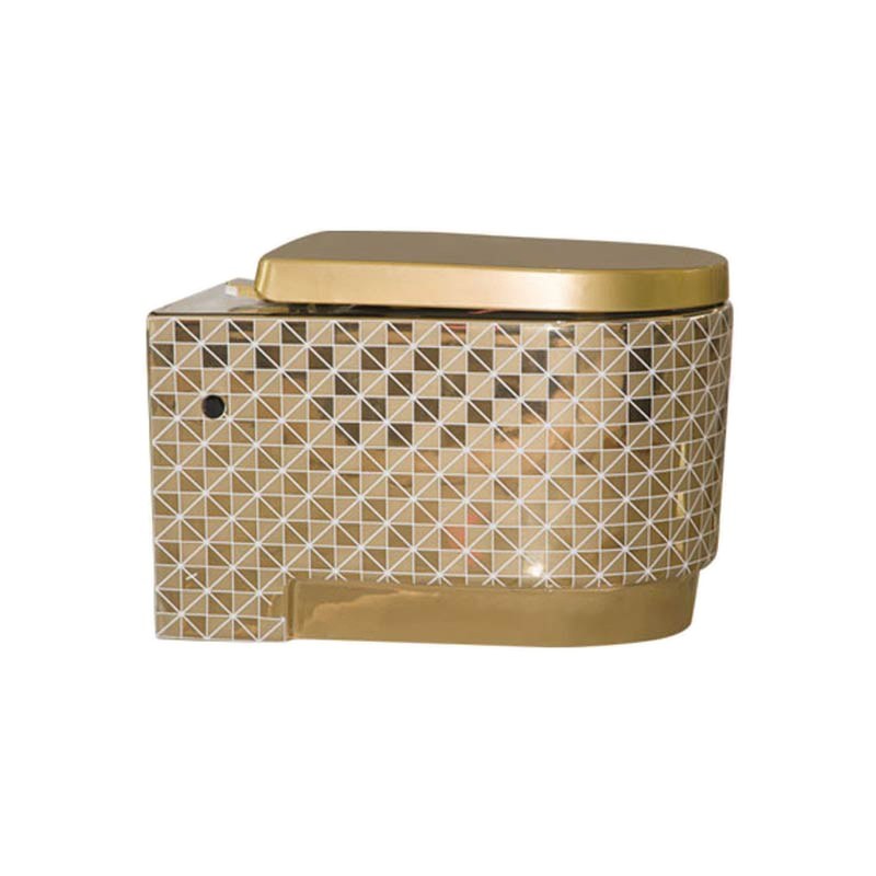 LT-461WB-GID-PG2 gold wall-hung-toilets