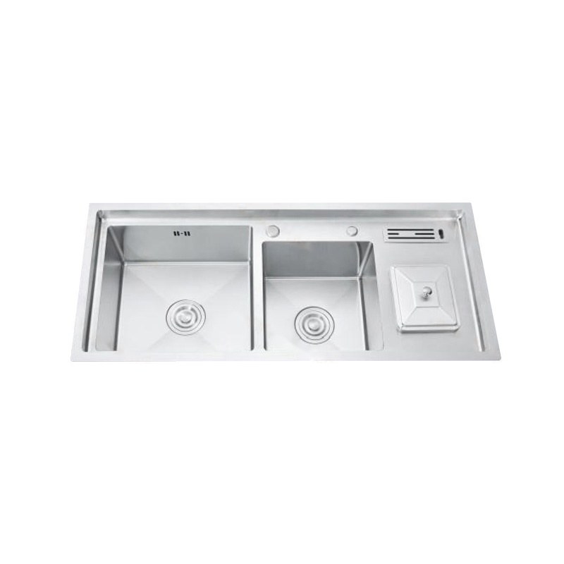 LT-10245DHBELS-Satin kitchen sink, stainless sink, wash basin sink