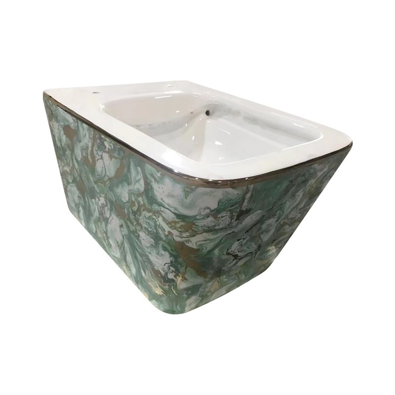 LT-454W-GID-BG1 patterned wall-hung-toilets