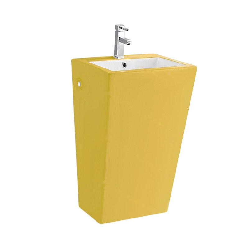 LT-304-CG-Y1 gold pedestal-basins