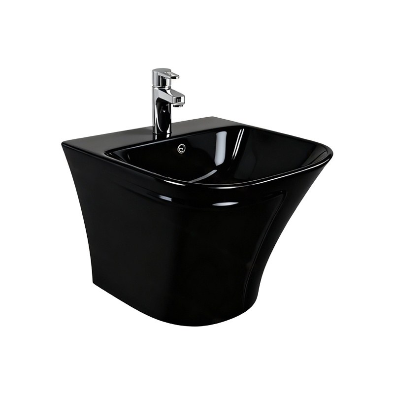 LT-587-CG-BL black wall-hung-basins