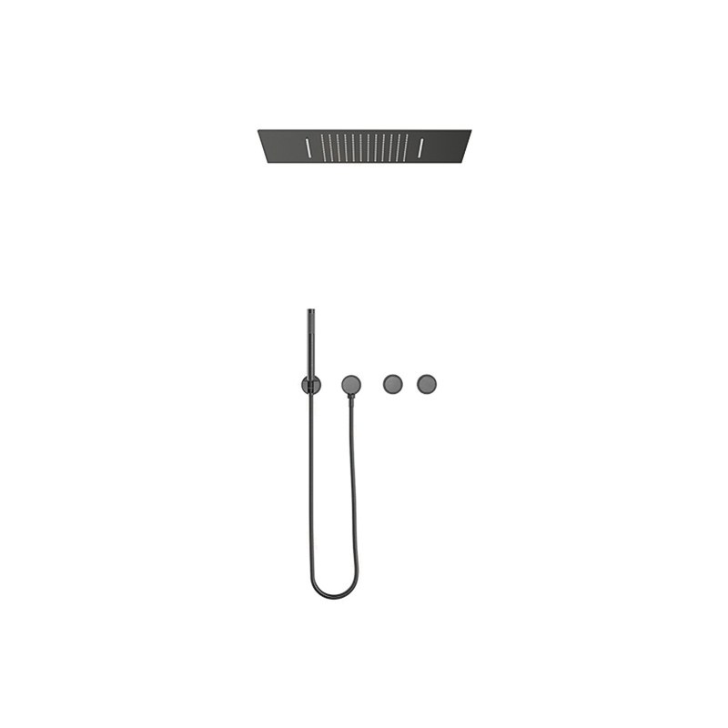 LT-10054-BRA-AZLYHS shower set, shower system, complete shower kit