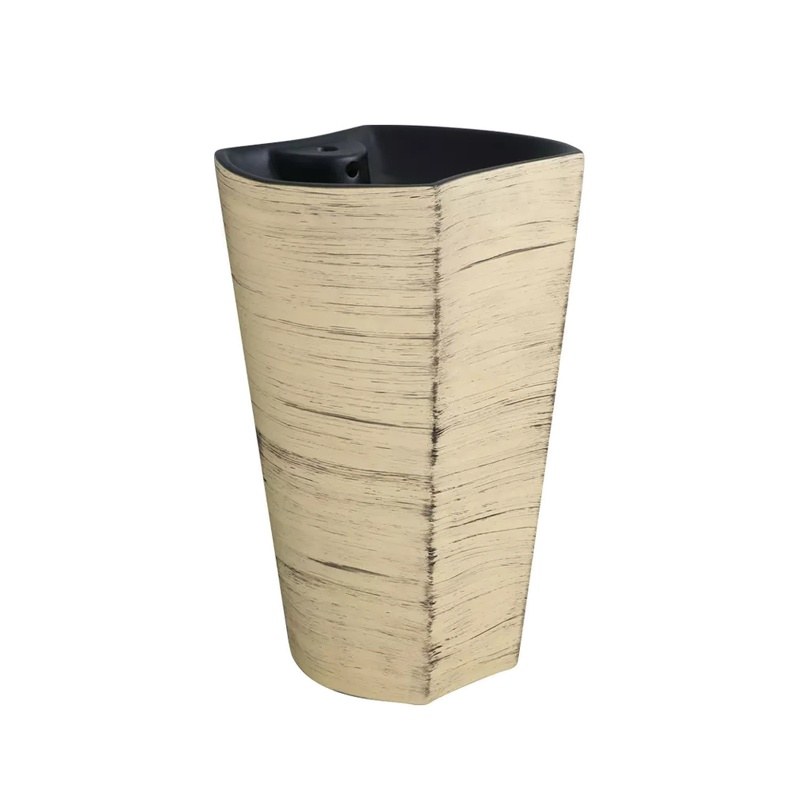 LT-322-RS-CGBL gold pedestal-basins