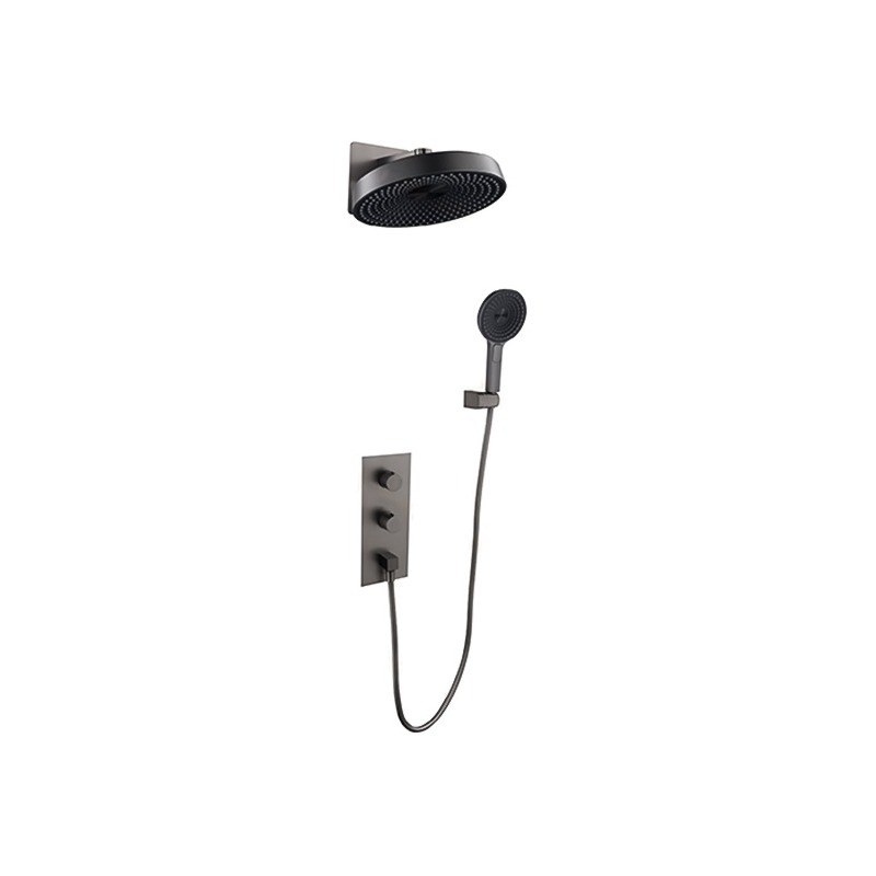 LT-10092-BRA-AZLYHS shower set, shower system, complete shower kit