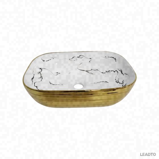 LT-6137-BS-GDW1 colored art-basins