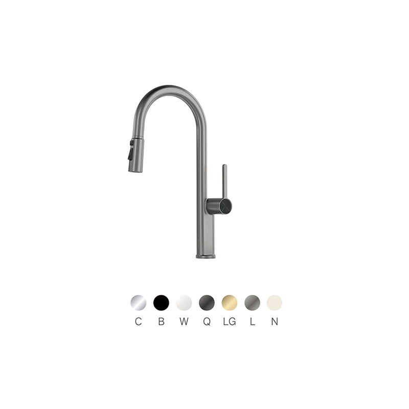 LT-10026-BRA-TCCLSSCLRLT kitchen faucet, kitchen mixer tap, sink faucet