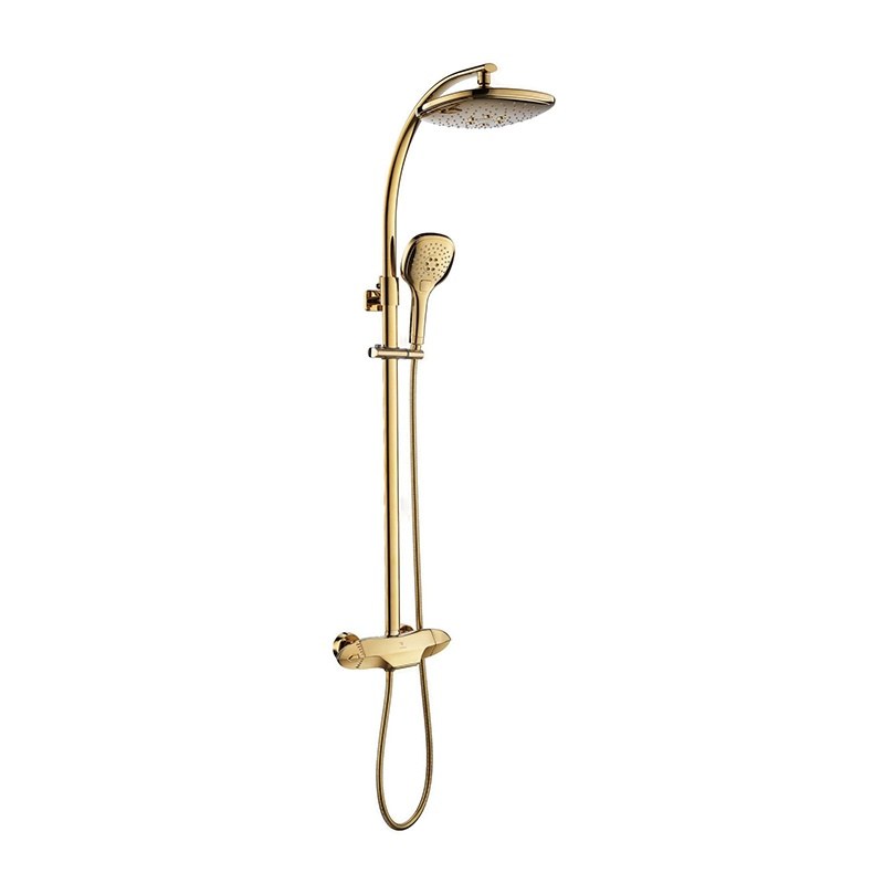 LT-10440-BRA-YTLYHS shower set, shower system, complete shower kit