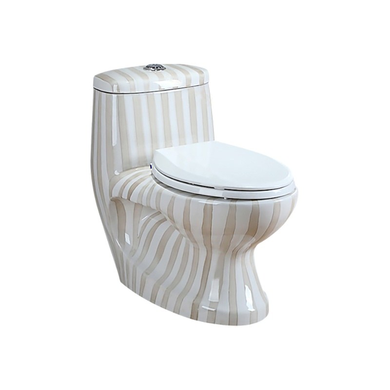 LT-1023-DP-3 patterned one-piece-toilets