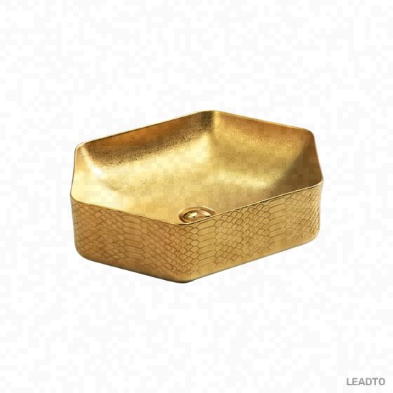 LT-6016-RG-PG1 gold art-basins