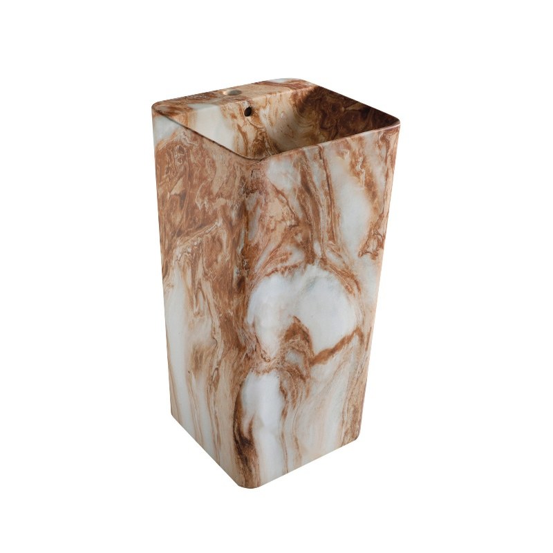 LT-309-DP-CT-121 colored pedestal-basins