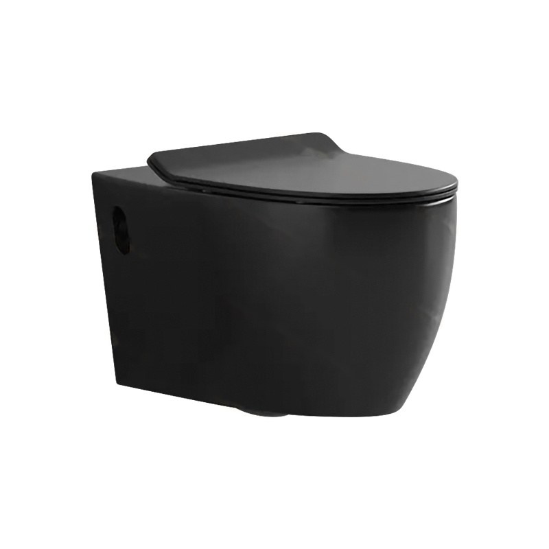 LT-412W-M-BL black wall-hung-toilets